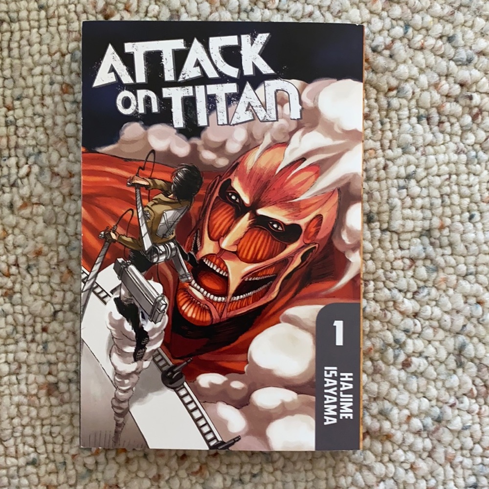 Attack on titan manga volume 1